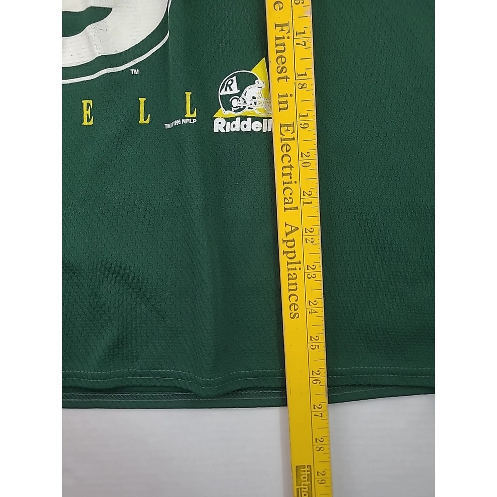 Vintage Green Bay Packers Shirt mens large Spell Out‎ Riddell 1996 NFL NFLP Rare - Picture 7 of 8